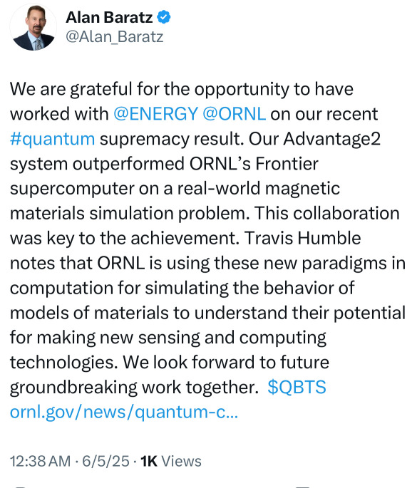 Quantum computer bests classical computer in simulation