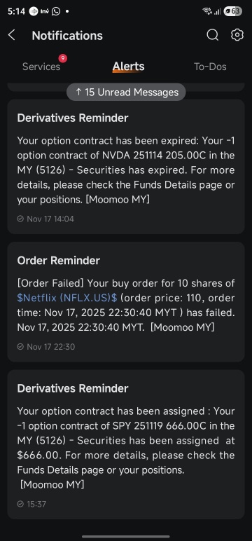Option error?