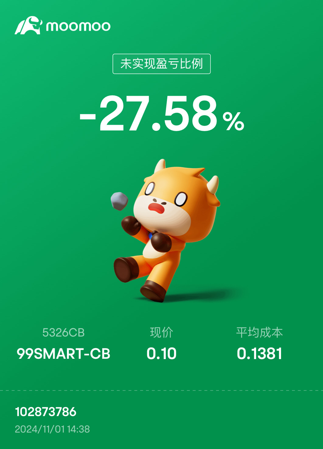 $99SMART-CB (MAYBANK INVESTMENT BANK BHD) (5326CB.MY)$