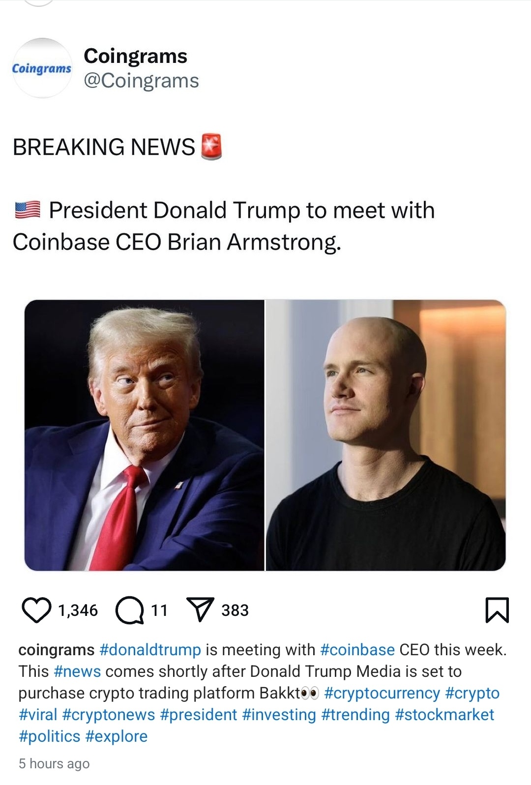 $Coinbase (COIN.US)$ 👇🏻🚀🚀🚀