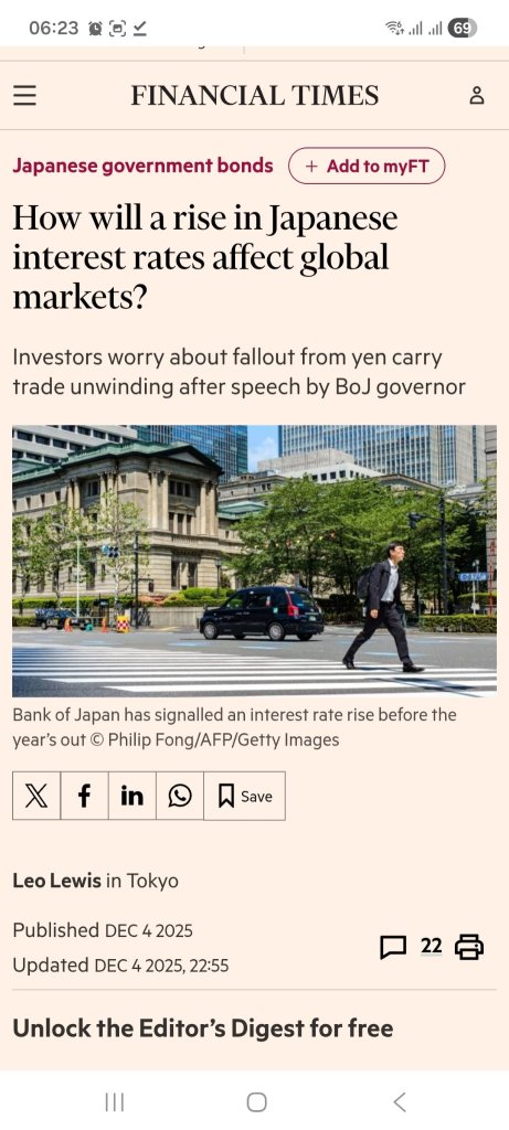 BOJ Interest Hike 🤔 - impact to US