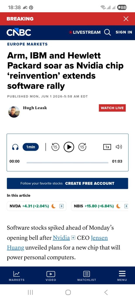 IBM和英偉達——火箭 🚀🚀🚀