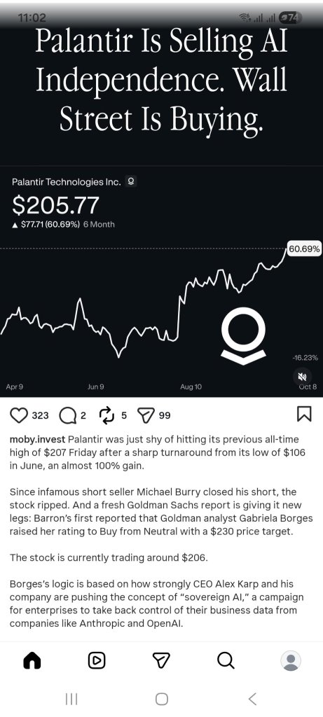 บทวิเคราะห์ Palantir - เตรียมพุ่งต่อรอบใหม่