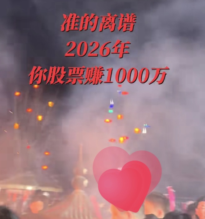 我股票今年必賺1000萬！
