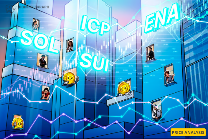 比特币价格突破10万美元可能会拉高SOL、SUI、ICP和ENA