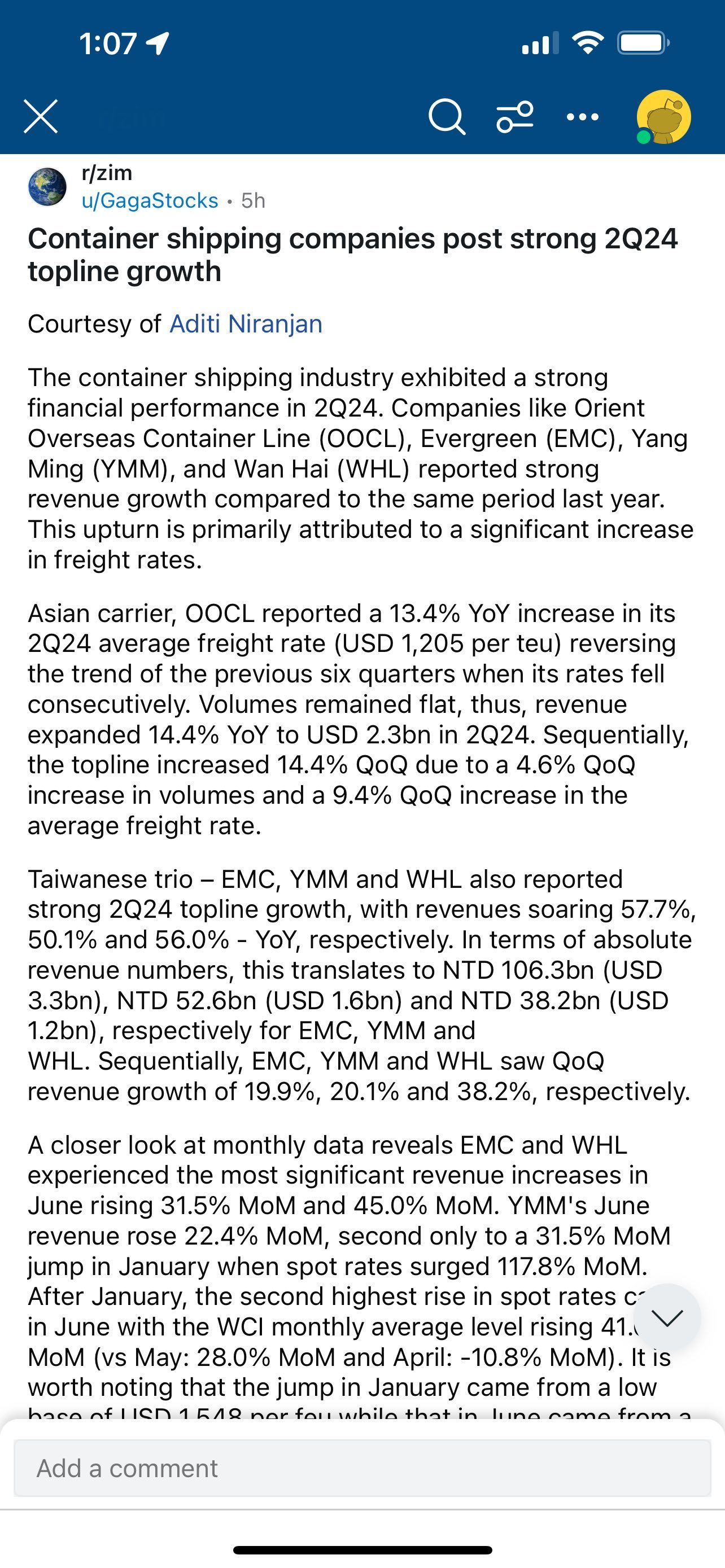 $以星航運 (ZIM.US)$