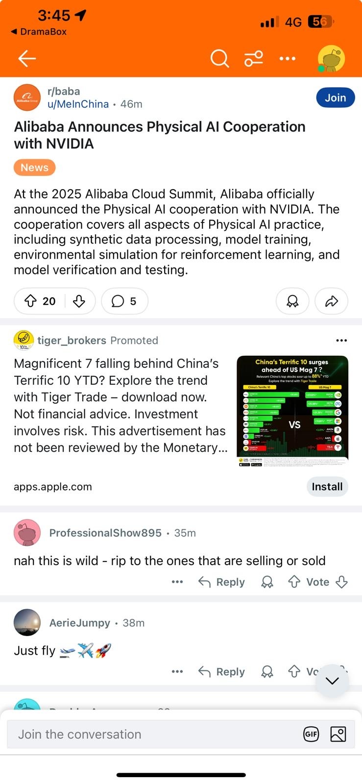 $阿里巴巴 (BABA.US)$