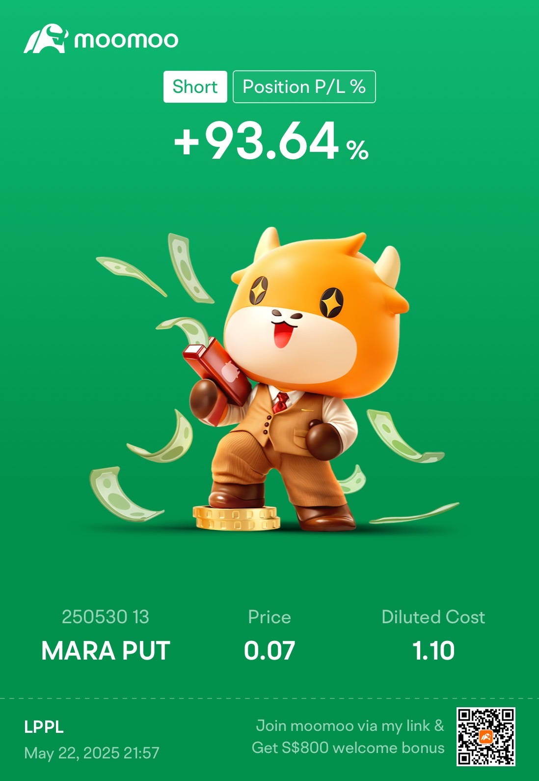 MARA Holdings (MARA.US)$ 是时候兑现了！ - moomoo 社区