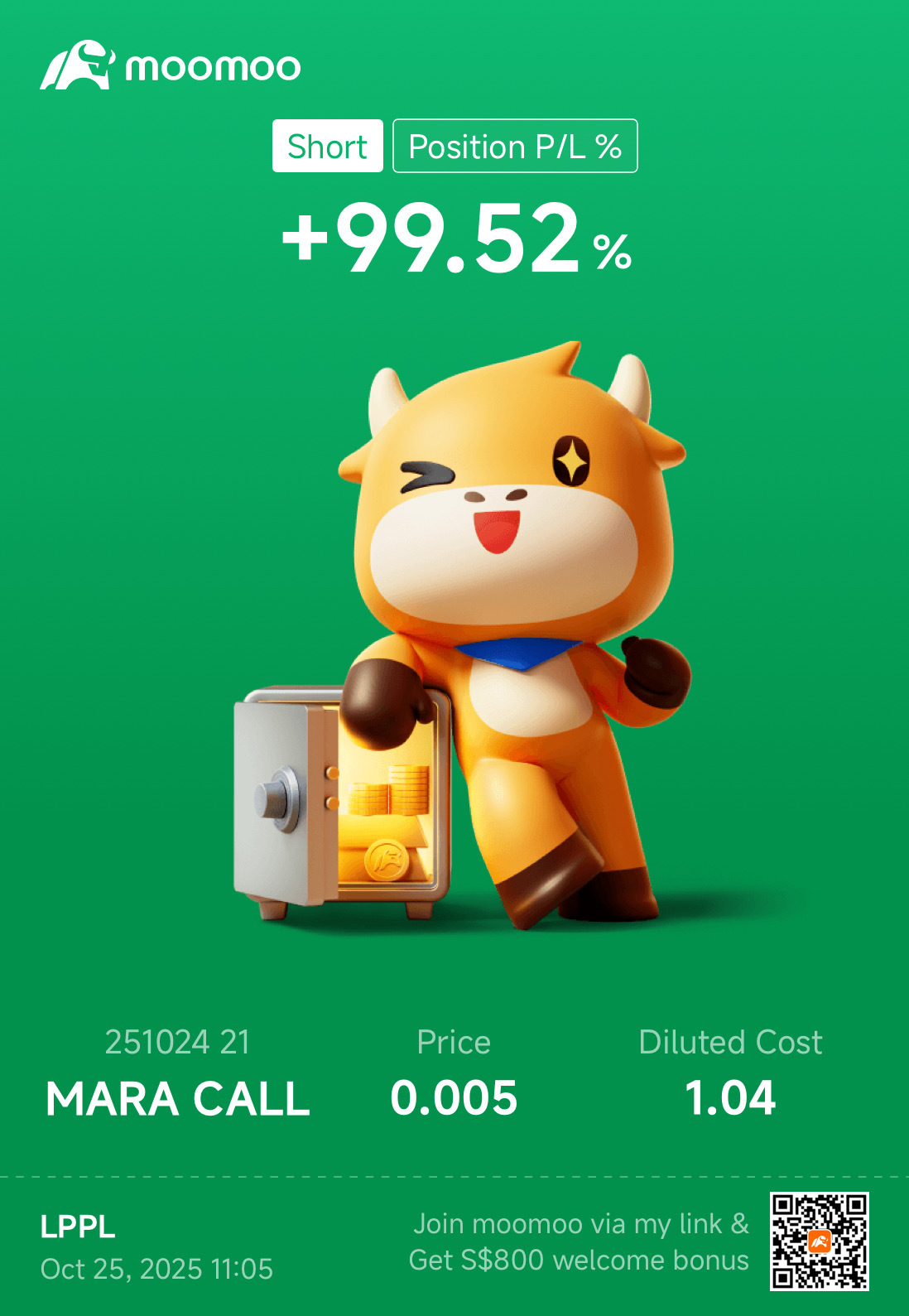 MARA Holdings (MARA.US)$ 继续滚动直到被分配。但就目前而言，可以订购高级菜饭。 - moomoo 社区