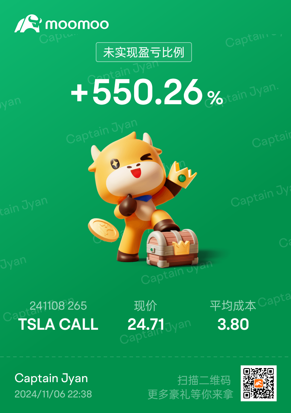 $特斯拉 (TSLA.US)$$2倍做多TSLA ETF-Direxion (TSLL.US)$[买][买][买]