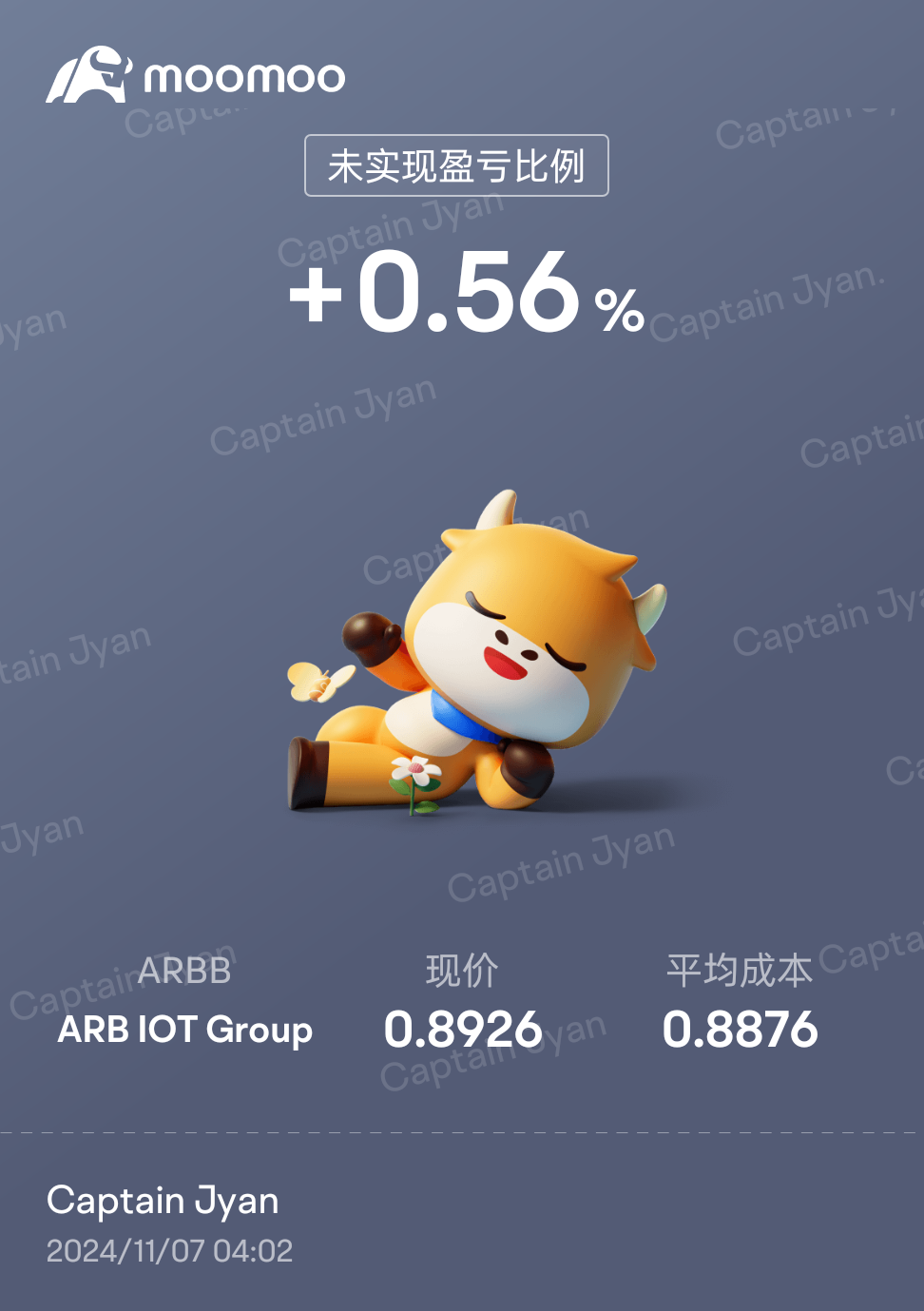 HOLD! $ARB IOT Group (ARBB.US)$