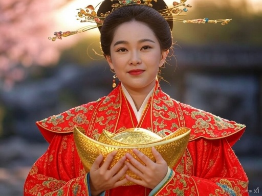 Lady Huayang is here to wish you a Happy New Year!