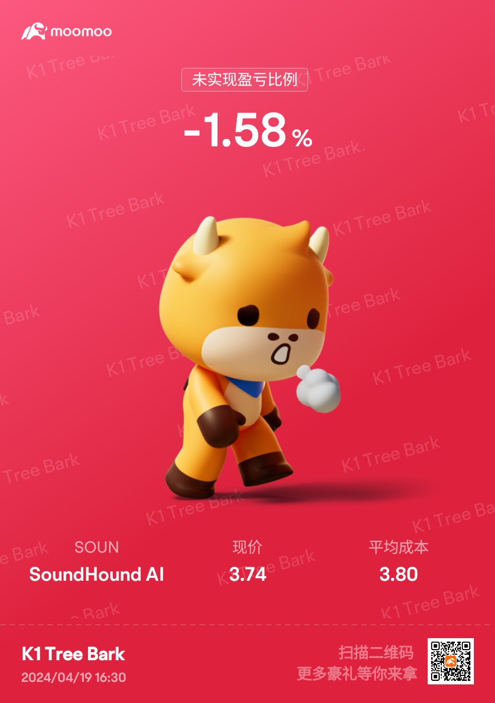 $SoundHound AI (SOUN.US)$ 🙂今早捡的货。。。。