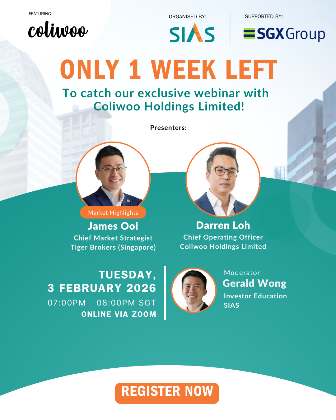 1 Week to Go!