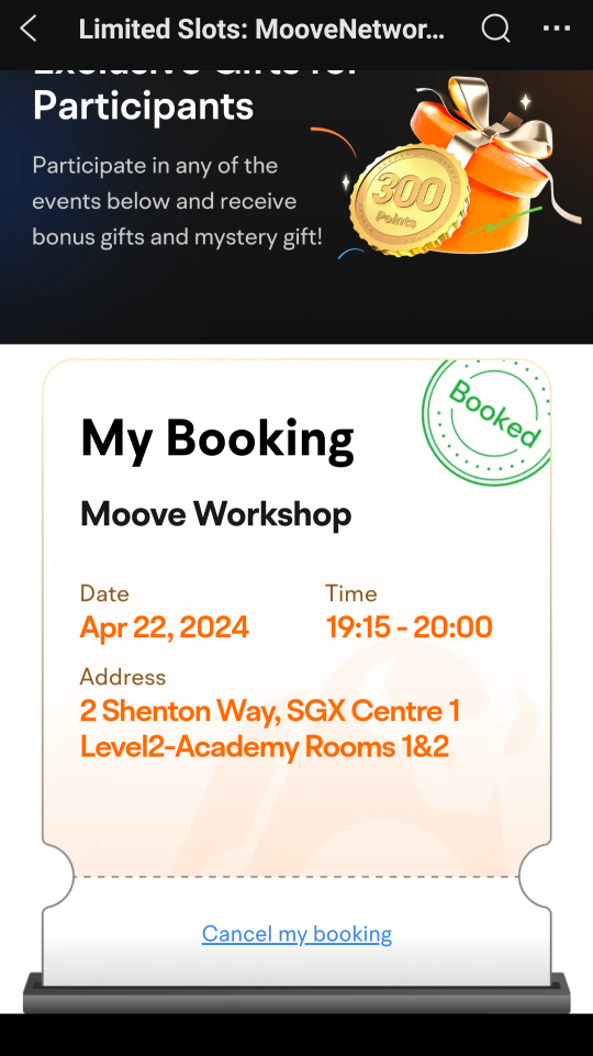 Attended 🐮🐮 Moove network workshop on 22 April 2024!