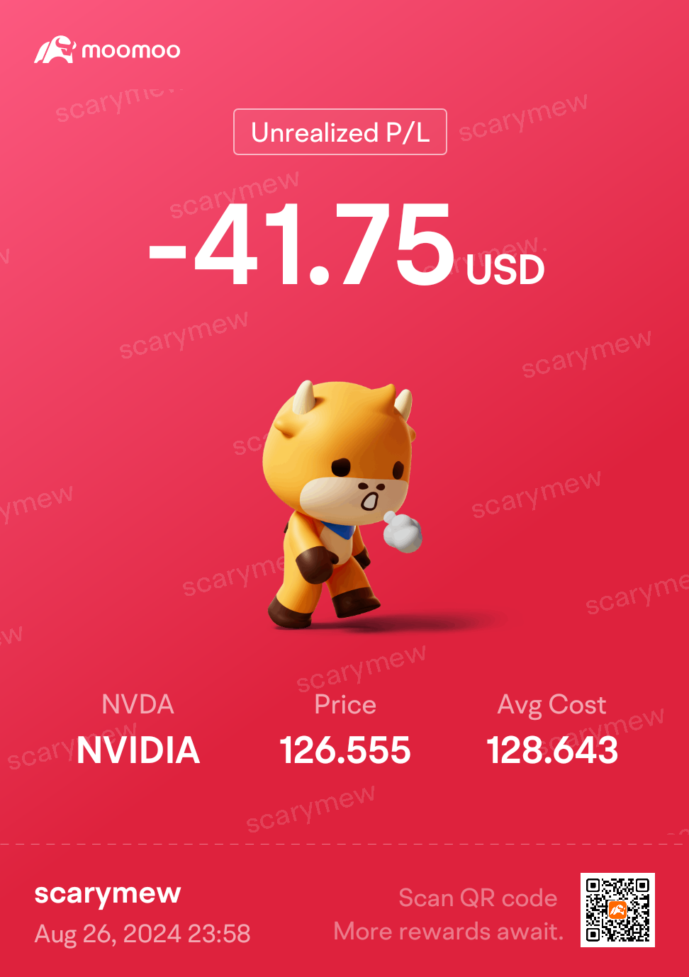 我刚意识到稀释成本是什么，哈哈。我不喜欢它..我更喜欢平均成本，这样我就可以更好地知道我的收入，因为未实现的盈亏分析在出... - moomoo 社区