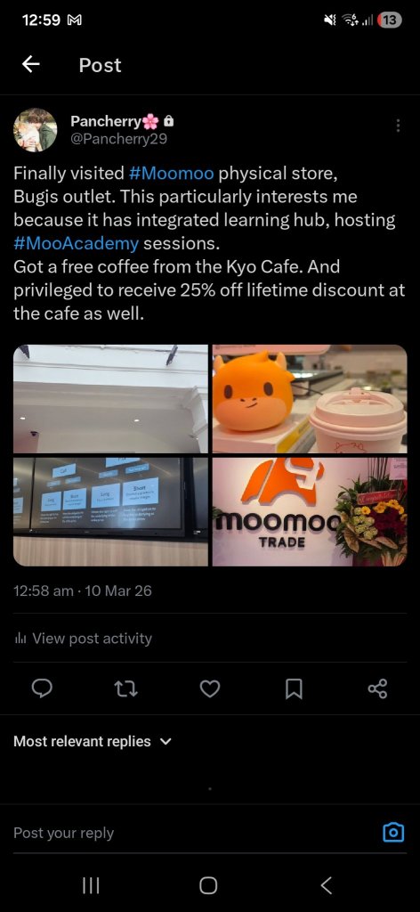 Moomoo Bugis开盘
