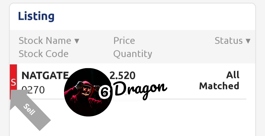 Sold 6 Dragon for Natgate. 