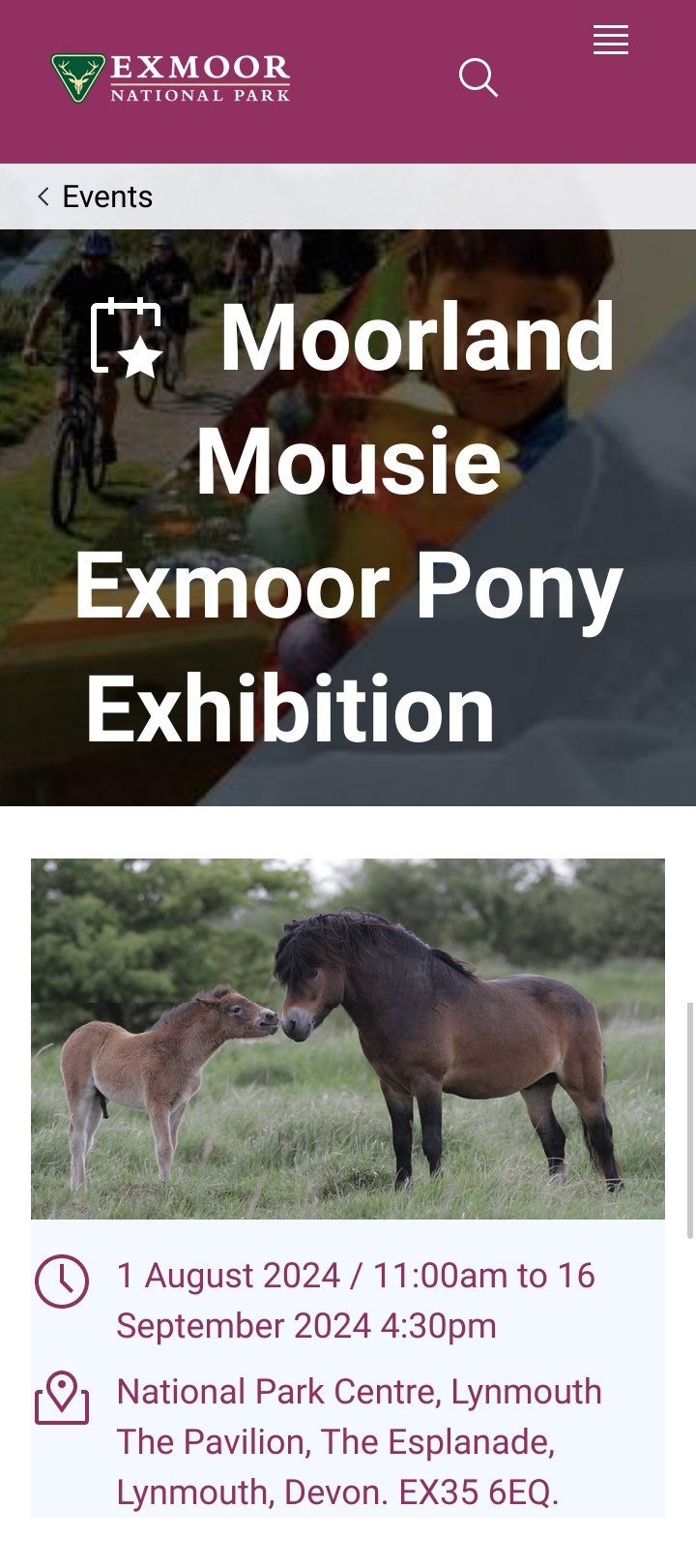 Exmoor National Park, UK