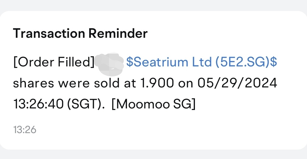 $Seatrium Ltd (5E2.SG)$小さな煮込み料理とサトウキビジュースをありがとう