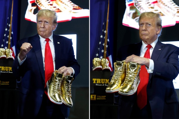 Why is a shoe company called Trump “Media & Technology”?