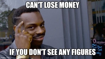 You can't lose money if you use moomoo hide $ feature