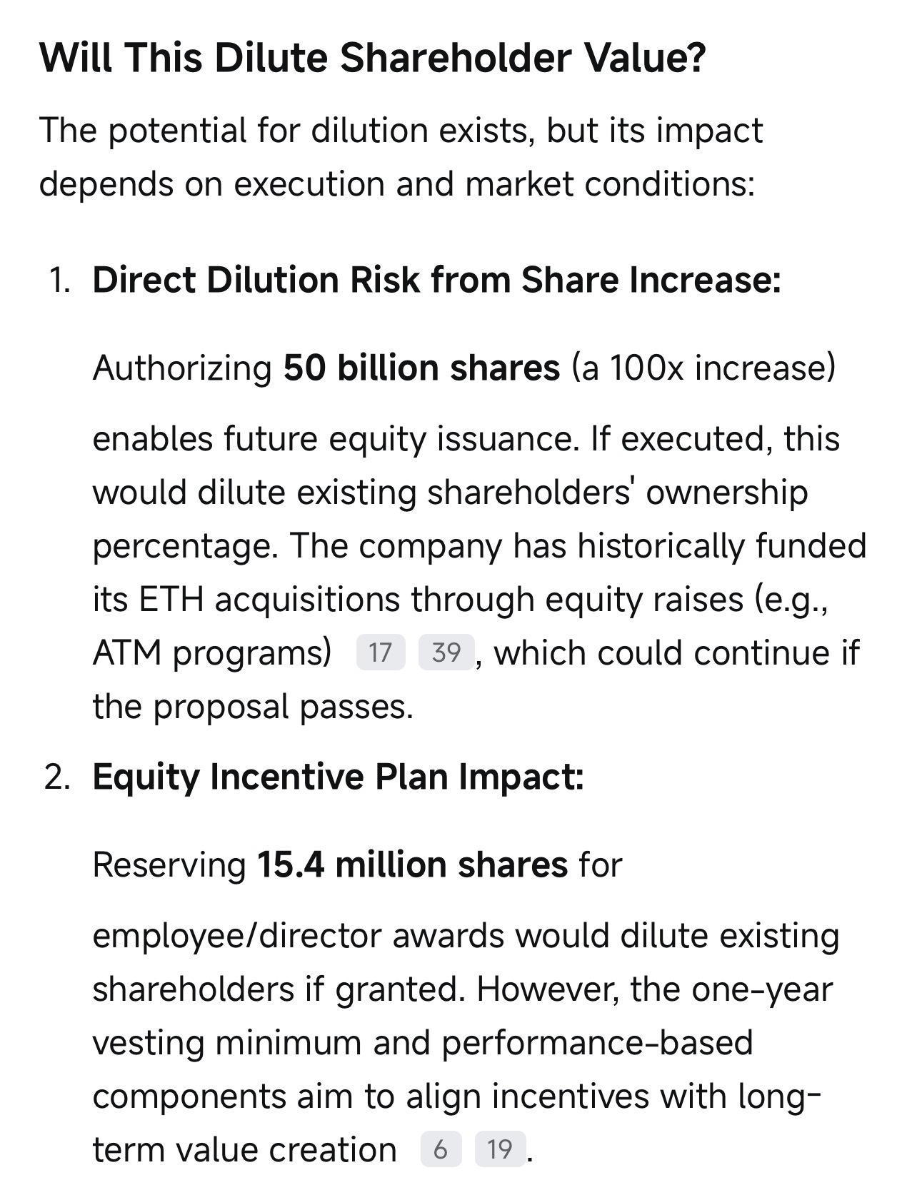 ATM（時価発行増資）による希薄化 - moomooコミュニティ