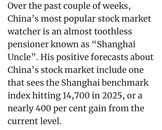 The Influencer’s Bull Market. Shanghai Uncle beats Roaring Kitty!