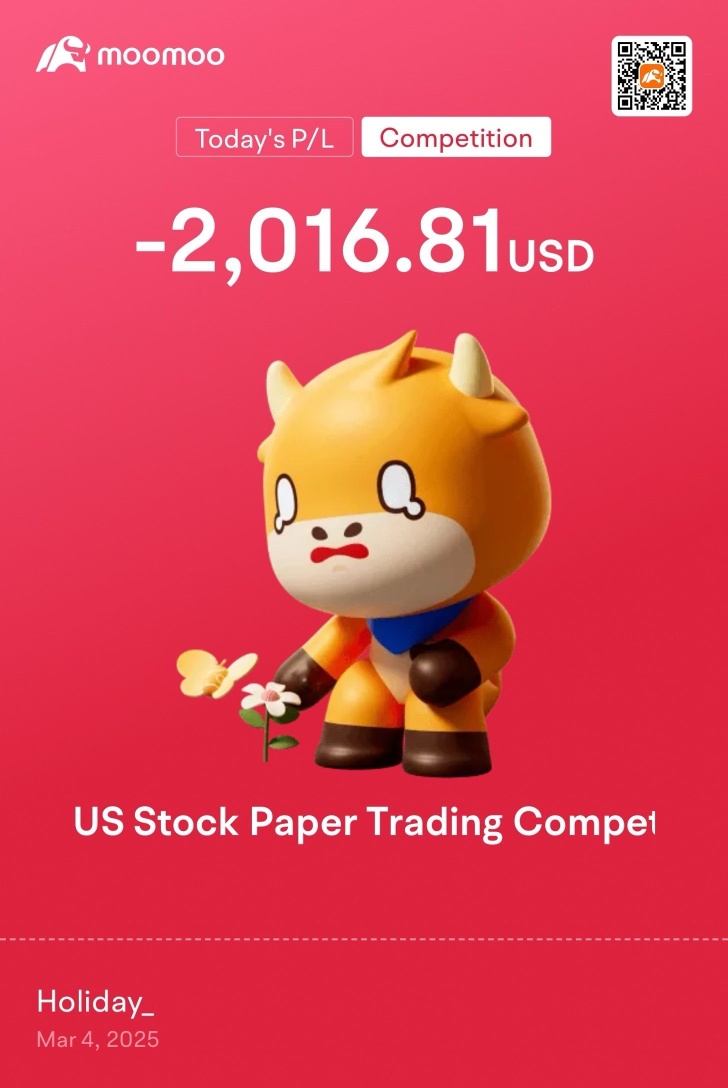 Paper trading with half M