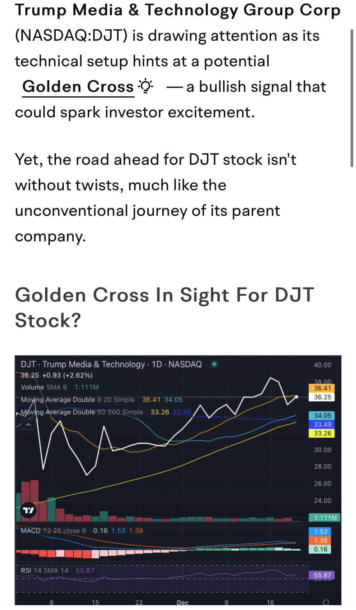 $トランプ・メディア・アンド・テクノロジー・グループ (DJT.US)$ 皆さん、ラリーのためにシートベルトを締めてください ⬆️⬆️⬆️