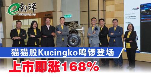 Catcat stock rose 168% when Kucingko went public