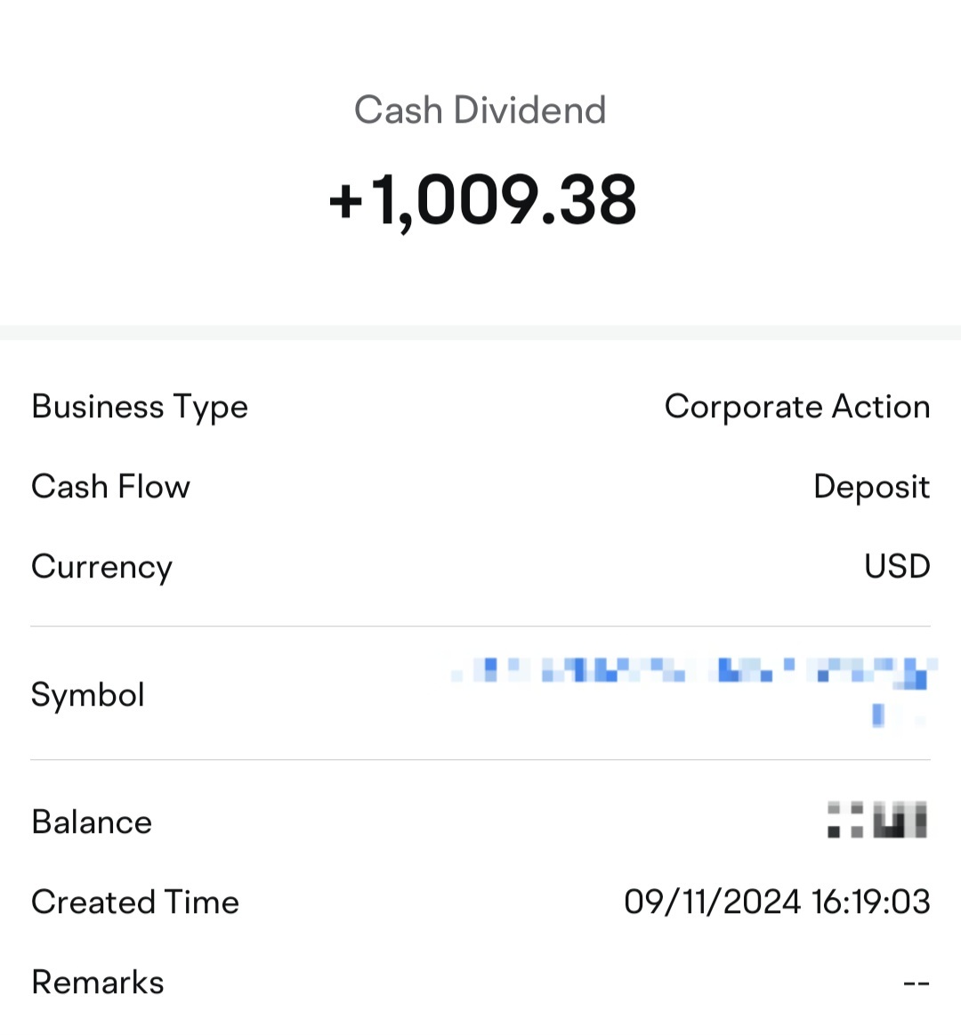 Cash Dividend "SEPTEMBER" 2024!