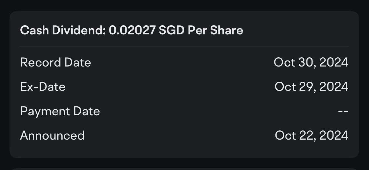 $Mapletree Log Tr (M44U.SG)$ anyone know when is the payment date?