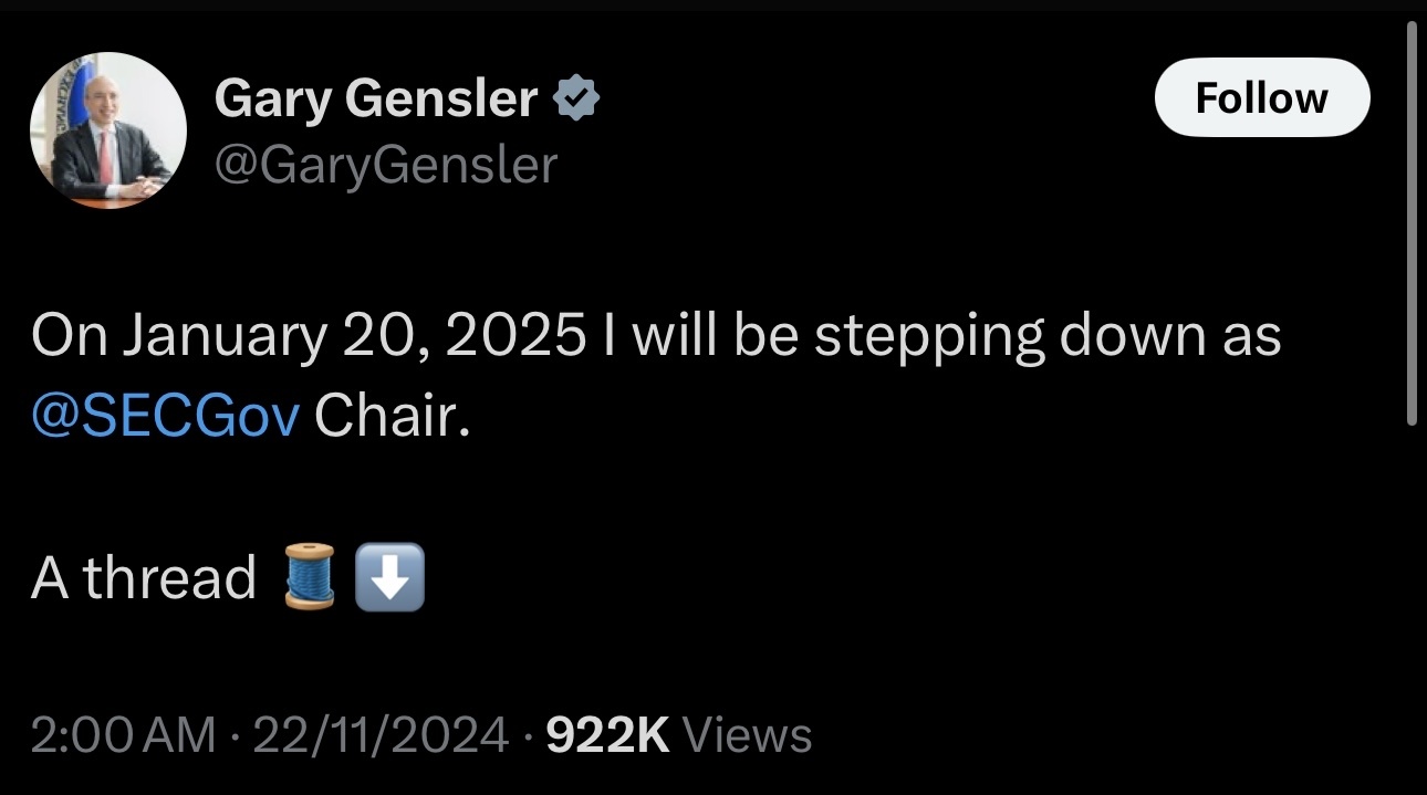 $XRP (XRP.CC)$ Bro just announced his stepping down. Get ready your bags for a money storm🥳