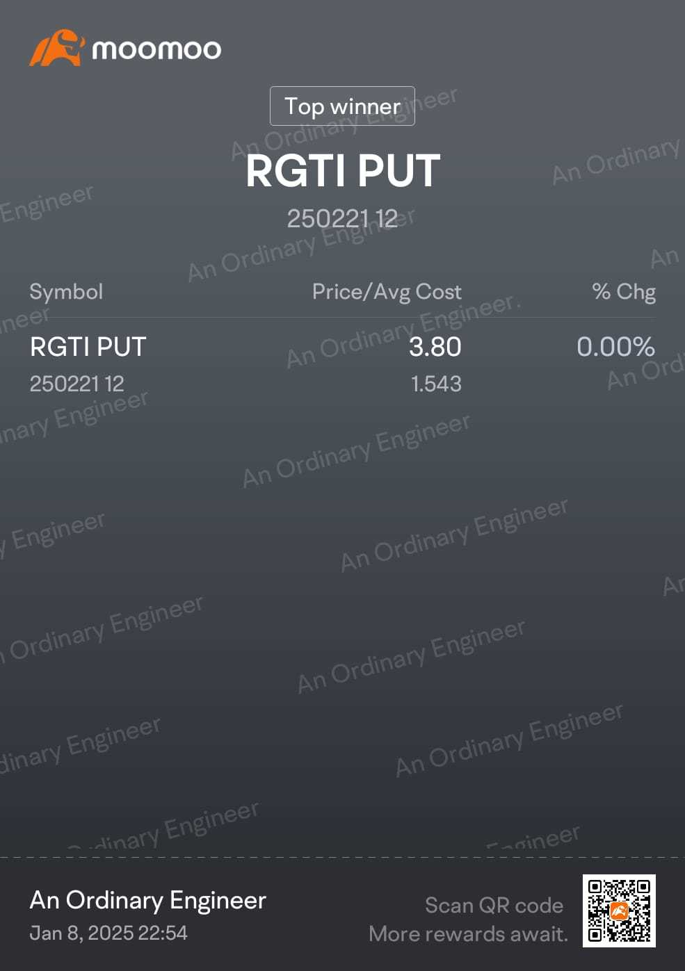 $Rigetti Computing (RGTI.US)$ Easy 200% and I am done playing with this stock. People laugh at me while I repeat warn it's overvalued, pure hype [Nose Pick]  En...