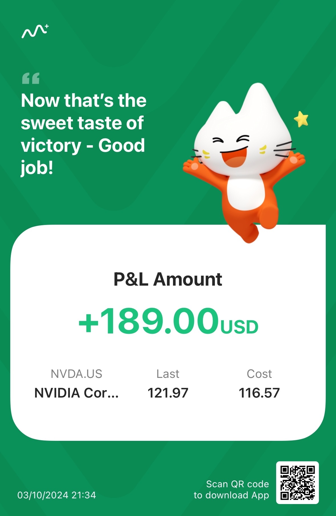 $エヌビディア (NVDA.US)$ 125だけが欲しい