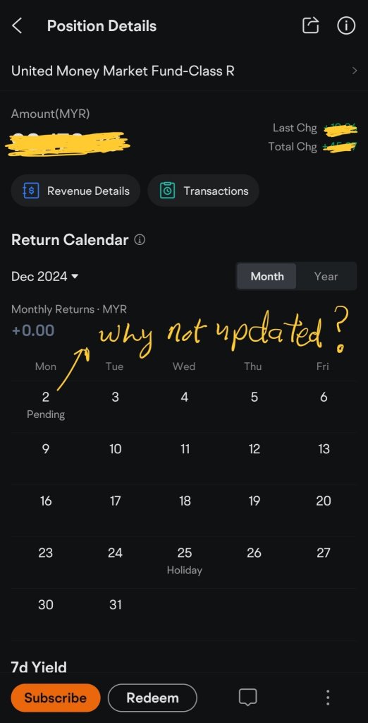 Why is 2nd Dec is not updated?