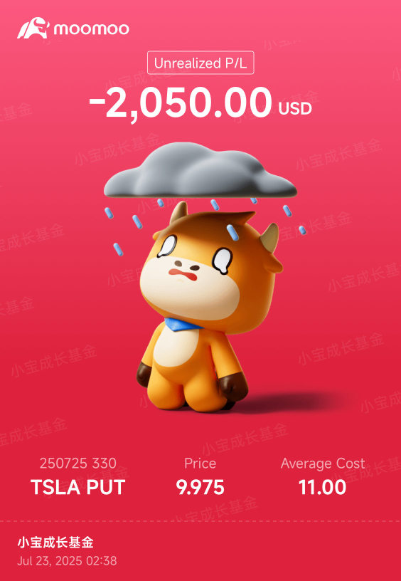 小宝成长基金のプロフィールページ - moomooコミュニティ