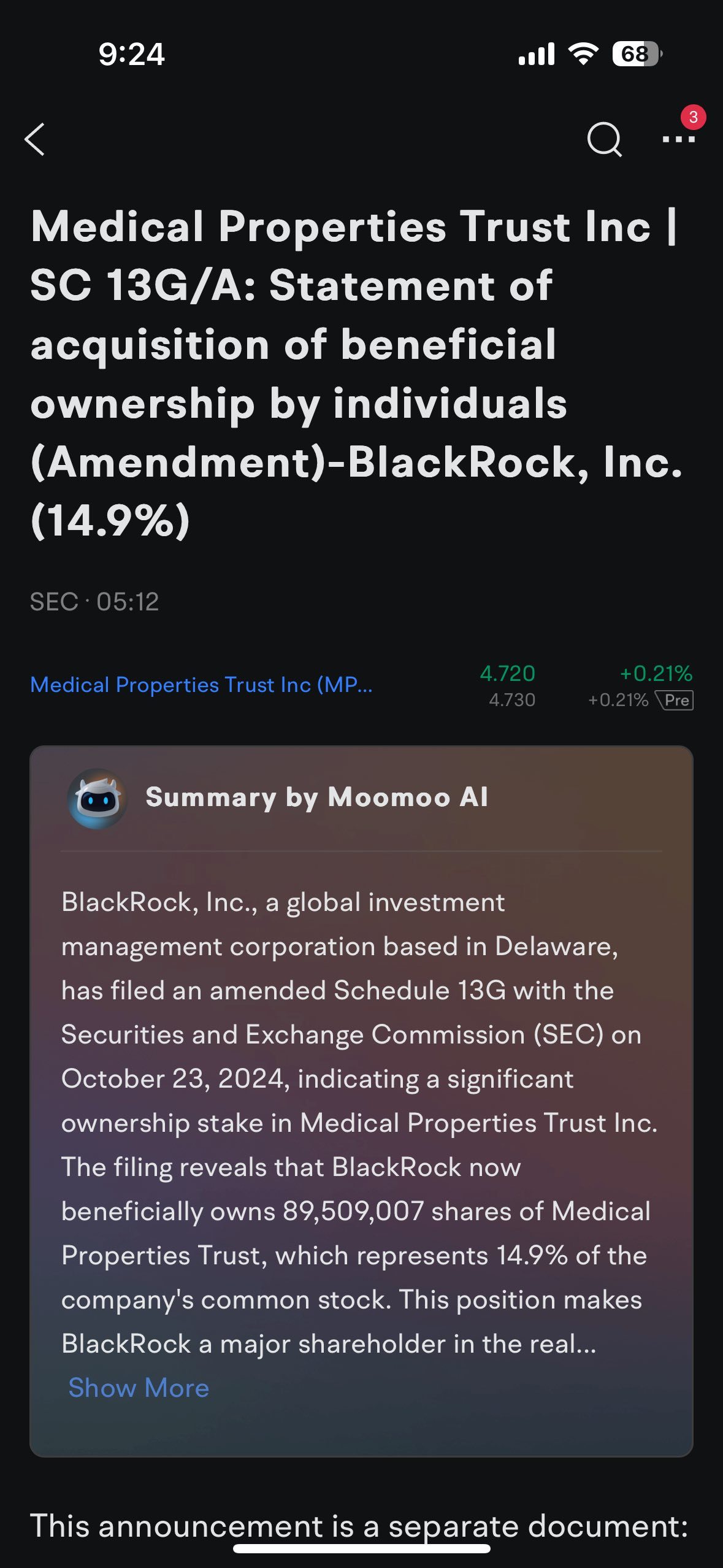 $Medical Properties Trust (MPW.US)$ 👀