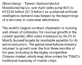 Recovery in consumer electronics?