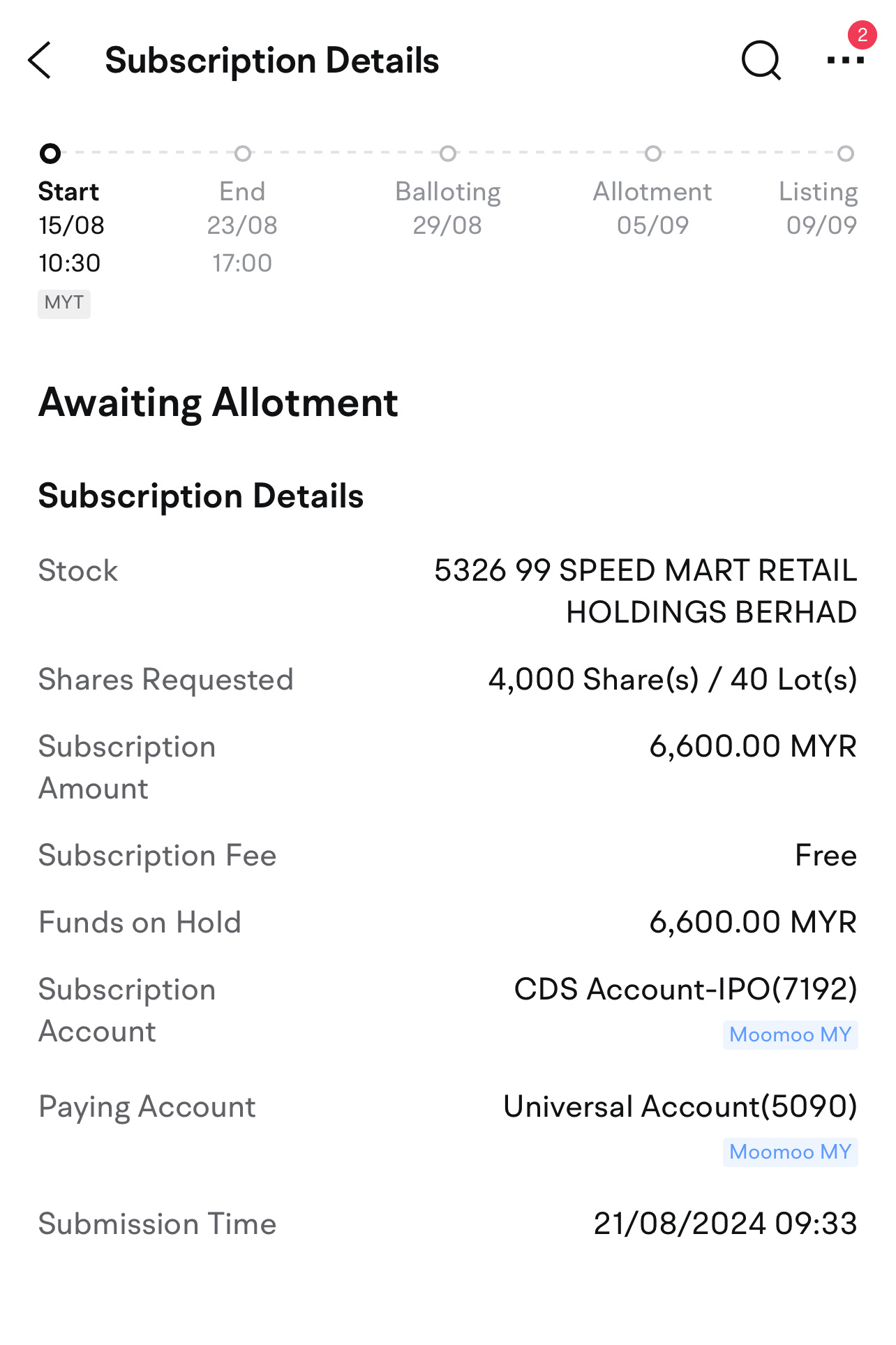 第一次尝试首次公开募股。希望能明白。#99speedmart