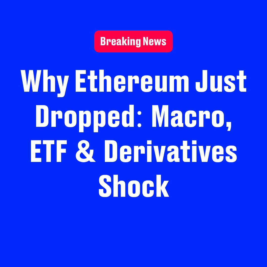 Why Ethereum Just Dipped? - moomoo Community