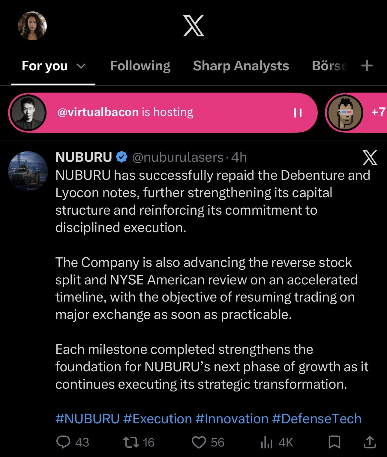 $Nuburu (BURU.US)$