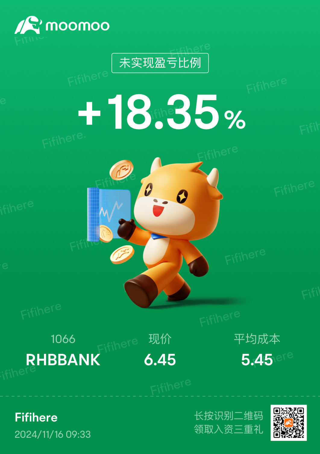 まだ中立している $RHBBANK (1066.MY)$