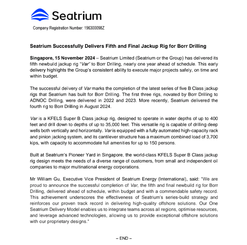 $Seatrium Ltd (5E2.SG)$