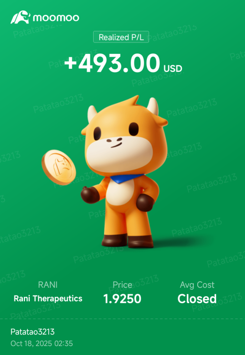 thank you rani for the diwali pocket money. last round to 2.5 lesgooo