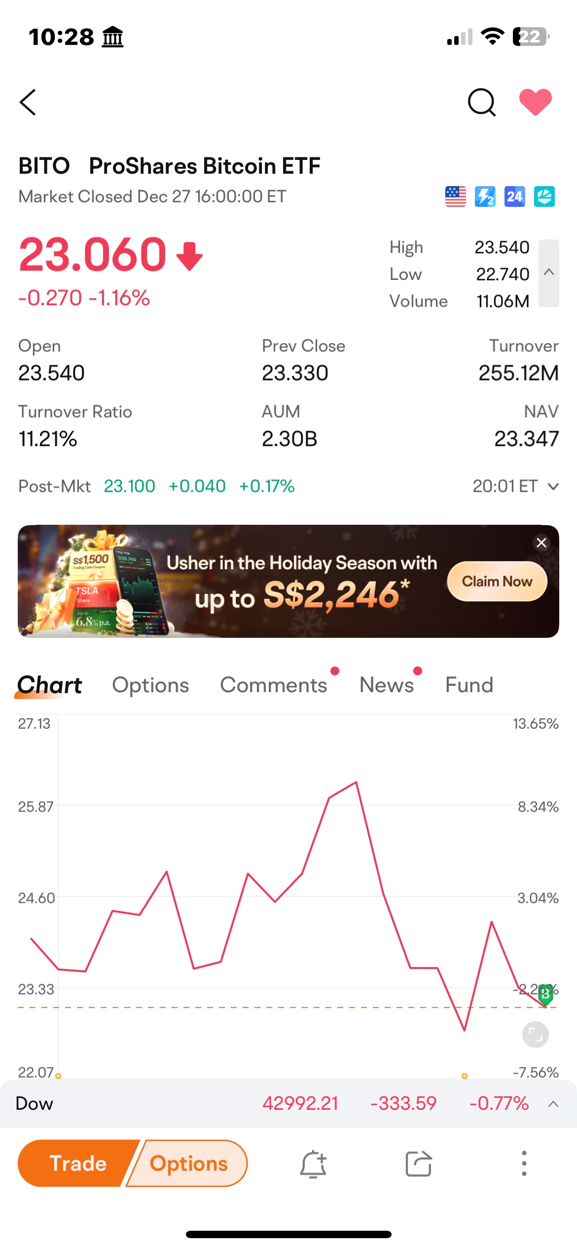 My Stock Jorney (Day 1)