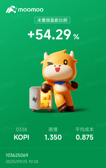 A beginner's first stock in life — from when it dropped after buying, not checking it at all, to now eagerly tracking it every day 🤭