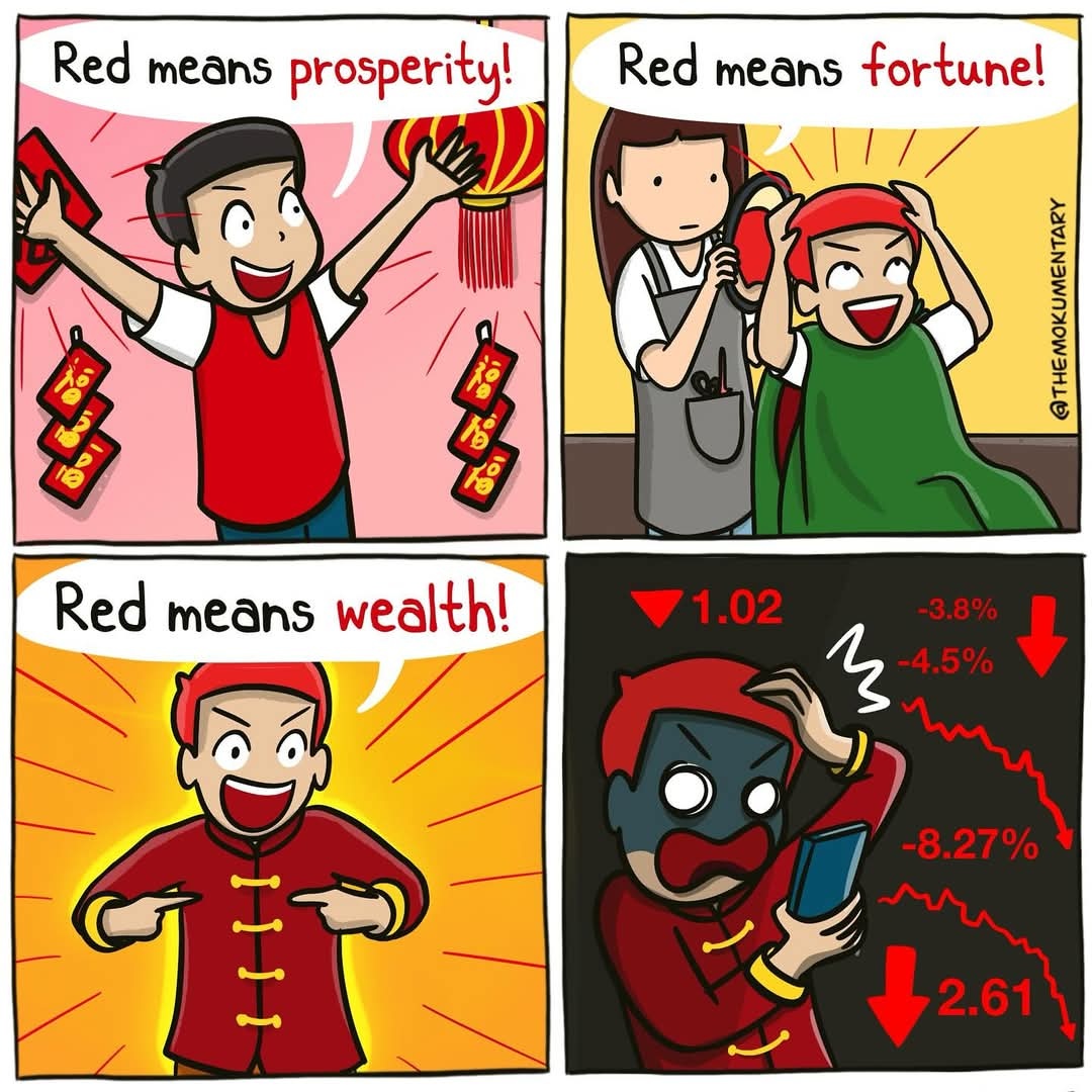Enough of Red, let's go green