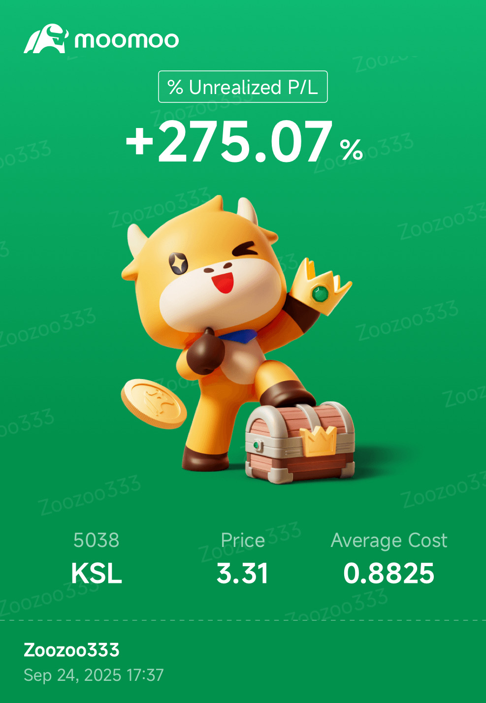 KSL，你的目標價是多少？RM4？！🚀